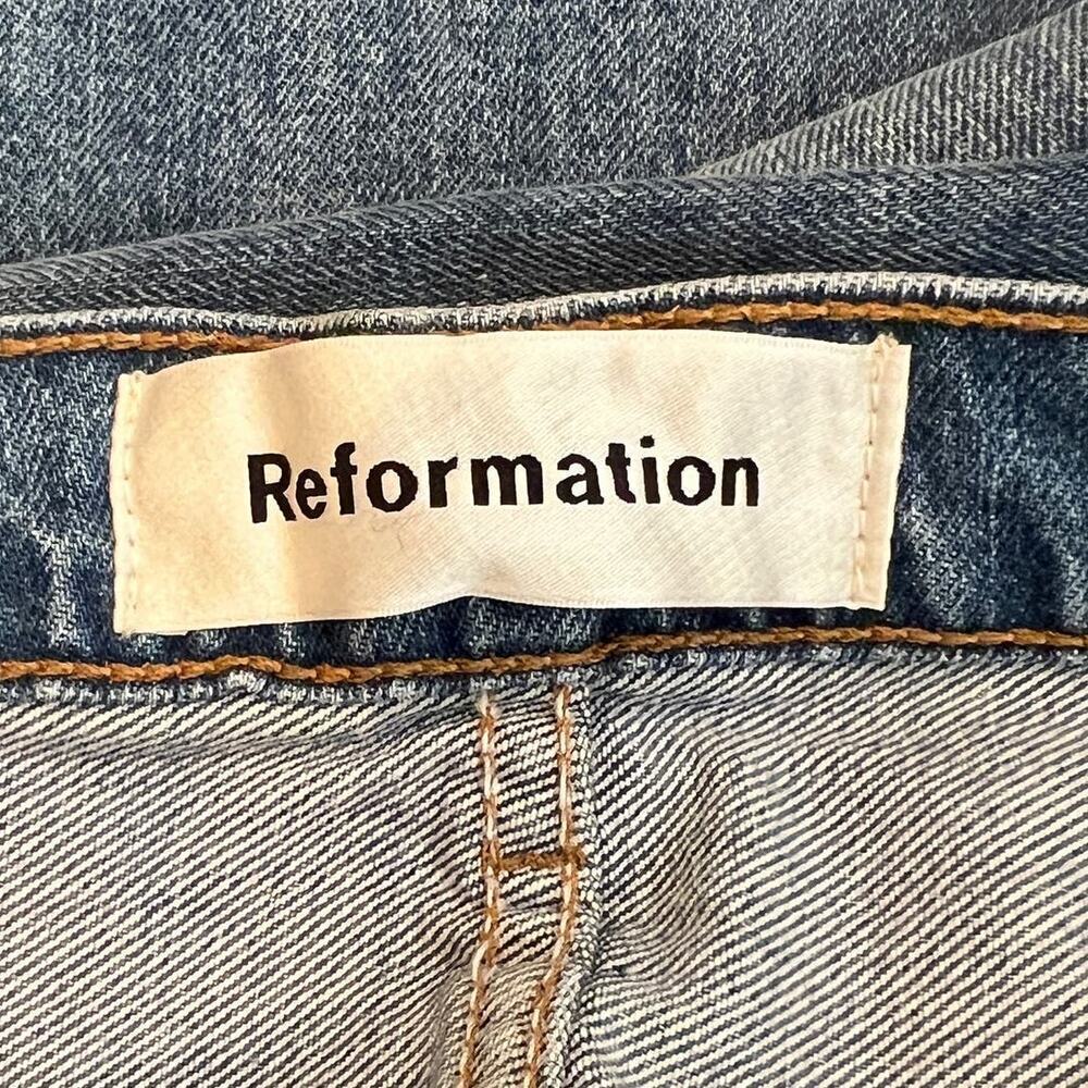 REFORMATION Jordi Kick Flare Jean Size 31 - Picture 6 of 8